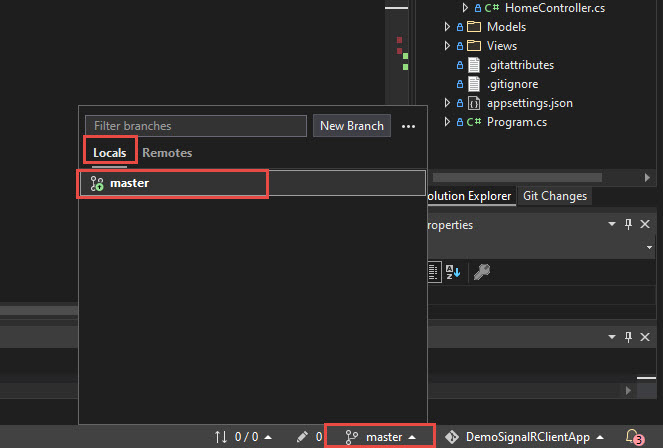 Visual Studio for GitHub Repository